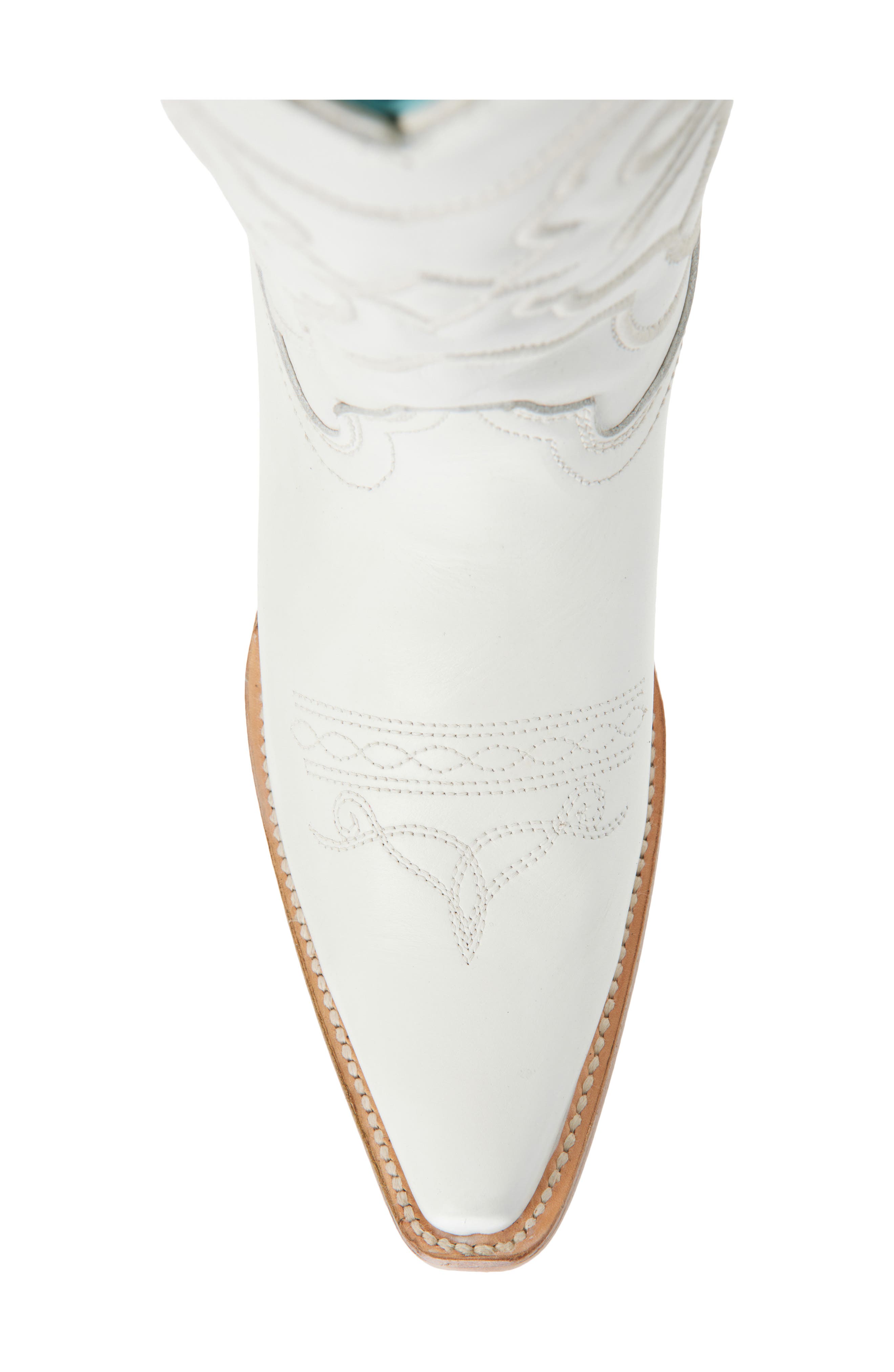 CORRAL Embroidered Mid Calf Western Boot, Alternate, color, 