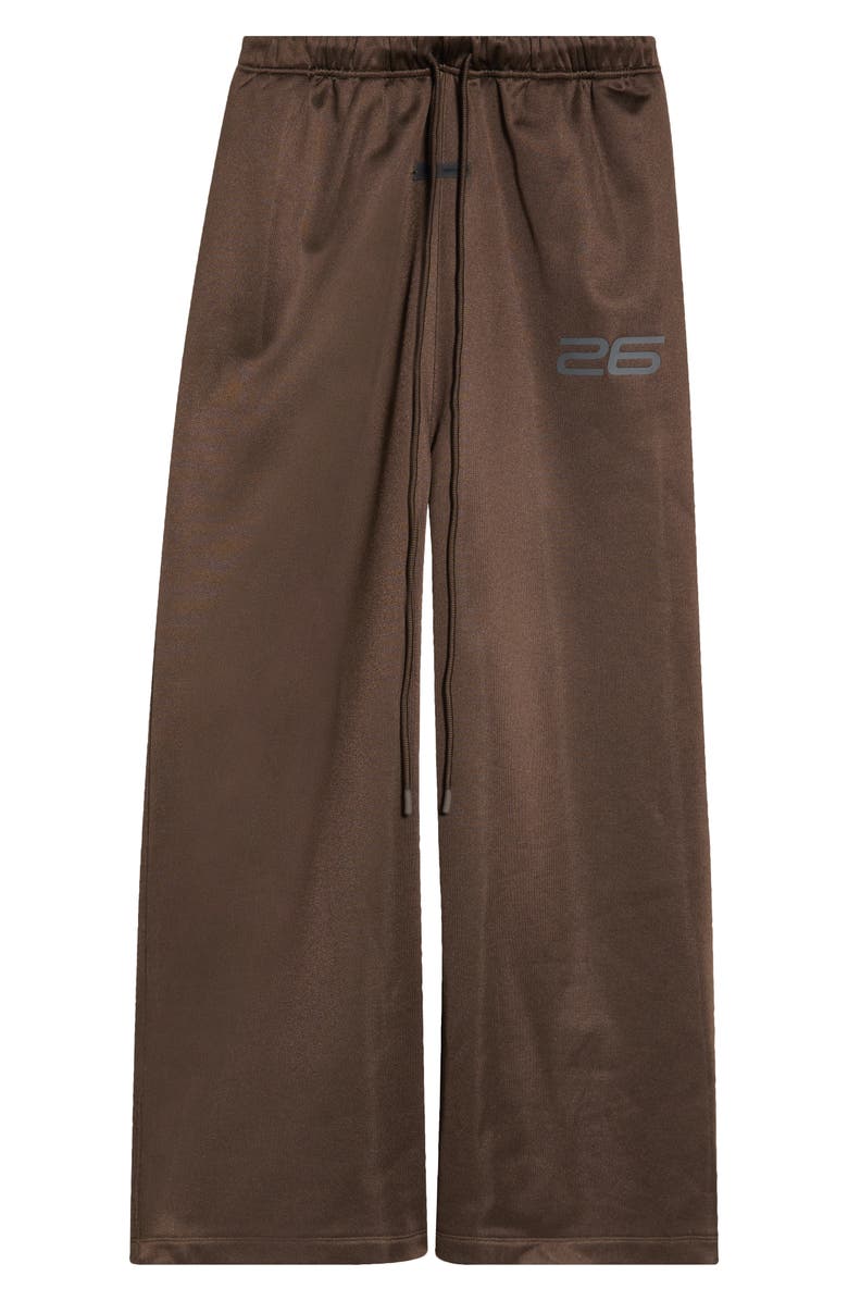 Fear of God Essentials Lounge Wide Leg Sweatpants, Main, color, Brown
