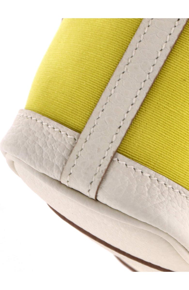 Pre-Owned Hermes Garden File Tote Toile and Leather 28, Alternate, color, Lime