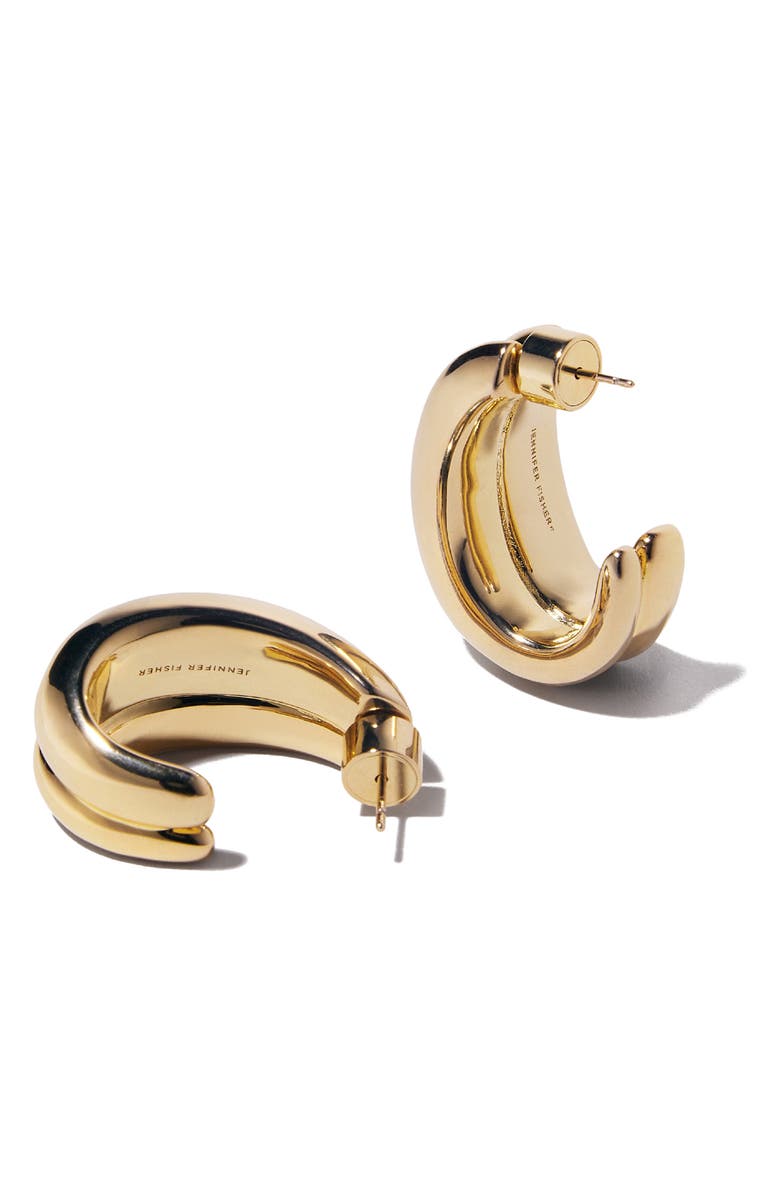 Jennifer Fisher Chavez Huggies, Alternate, color, Gold