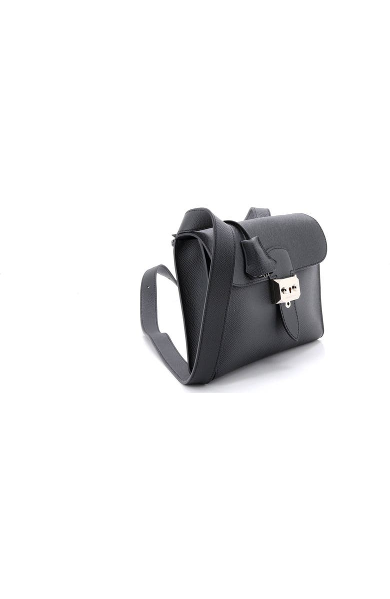 Pre-Owned Hermes Sac a Depeches Messenger Bag Epsom 21, Alternate, color, Plomb