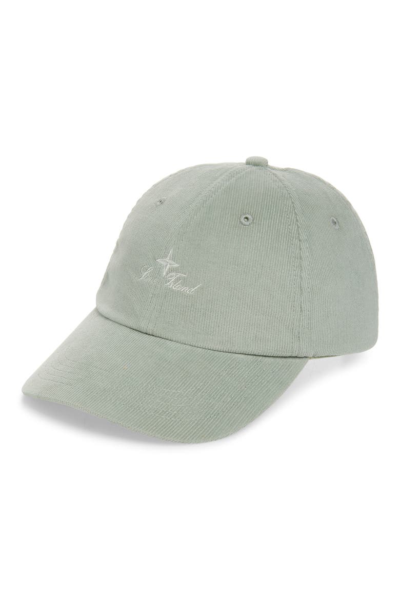 Corduroy Baseball Cap, Main, color, SAGE
