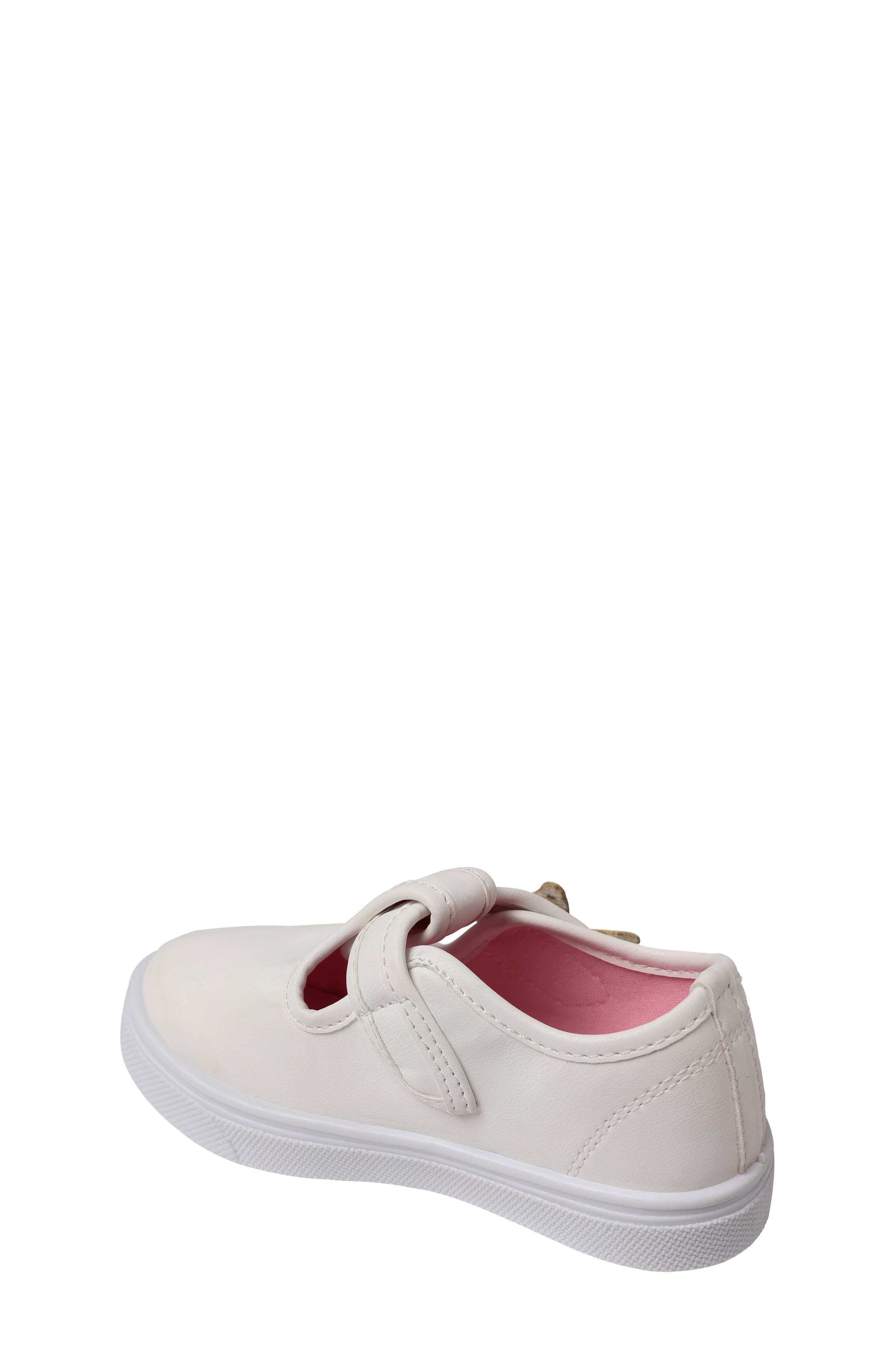 OOMPHIES Kids' Olivia Butterfly Sneaker, Alternate, color, Optic White