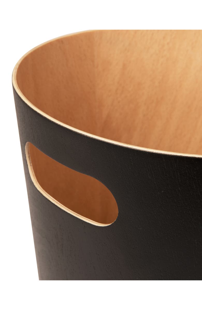 Umbra Woodrow Trash Bin, Alternate, color, 