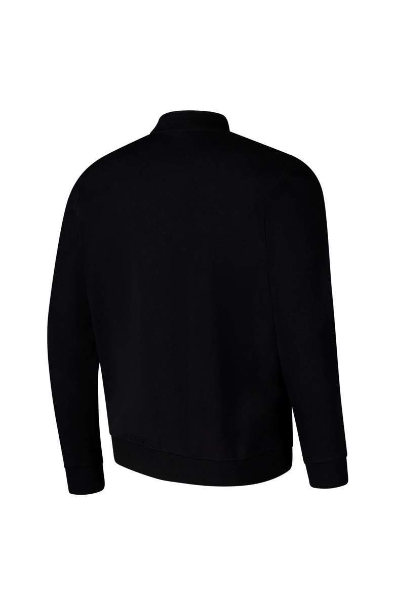 COLOSSEUM Men's Colosseum Black Vanderbilt Commodores Tortugas Quarter-Zip Sweatshirt, Alternate, color, Black