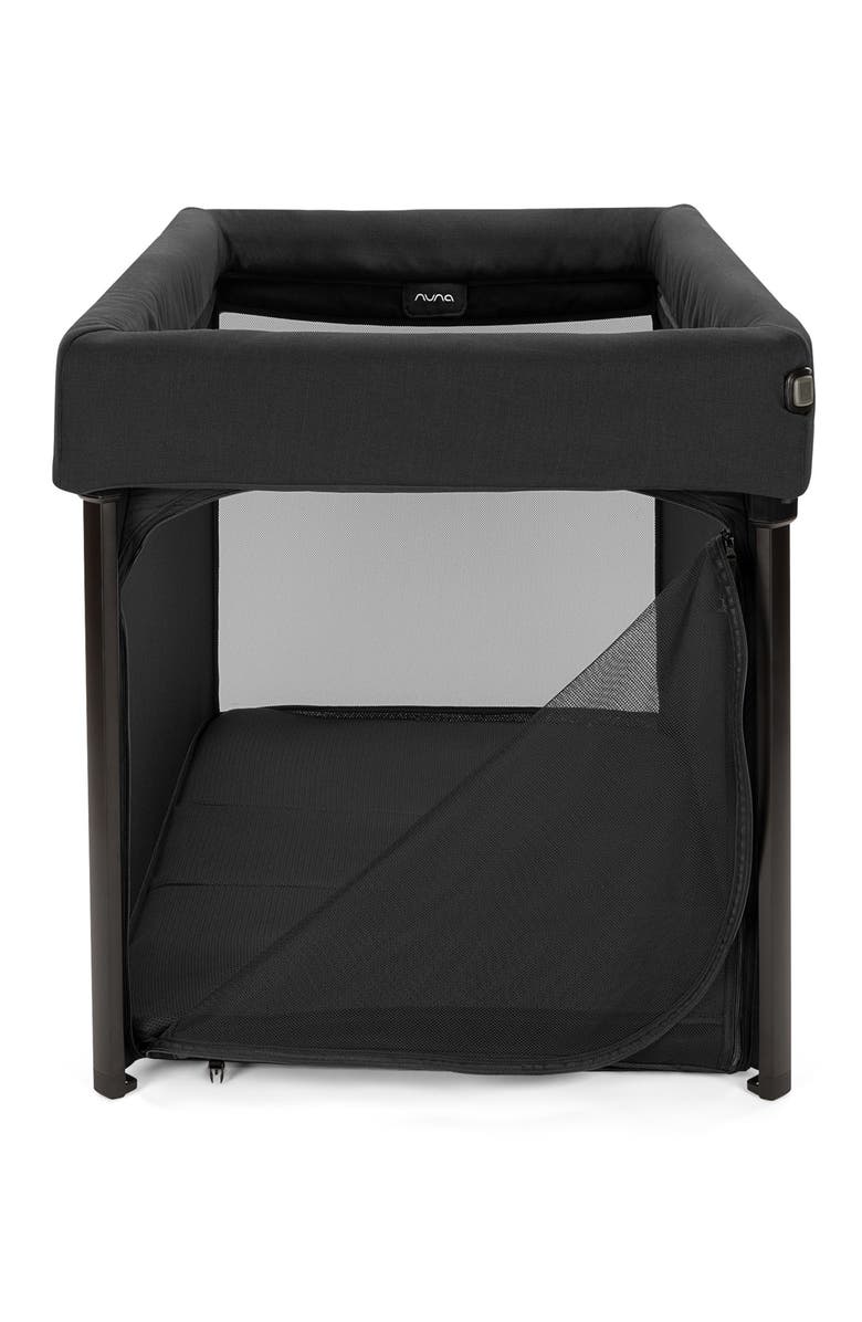 Nuna Paal Playard & Travel Crib, Alternate, color, Caviar