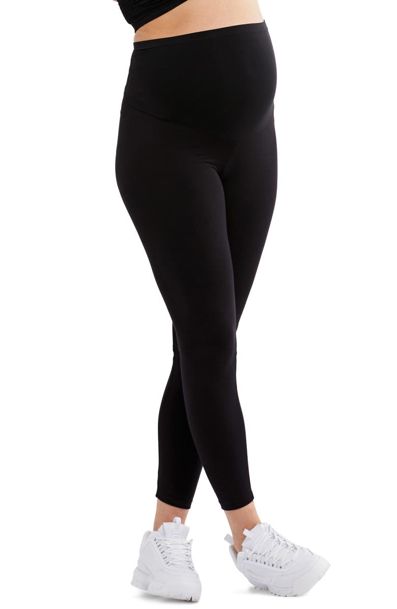 A PEA IN THE POD Luxessentials Secret Fit Belly Maternity Leggings, Main, color,