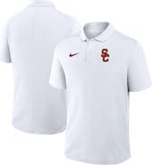 Nike Men's Nike White USC Trojans Primetime Victory Dri-FIT Polo