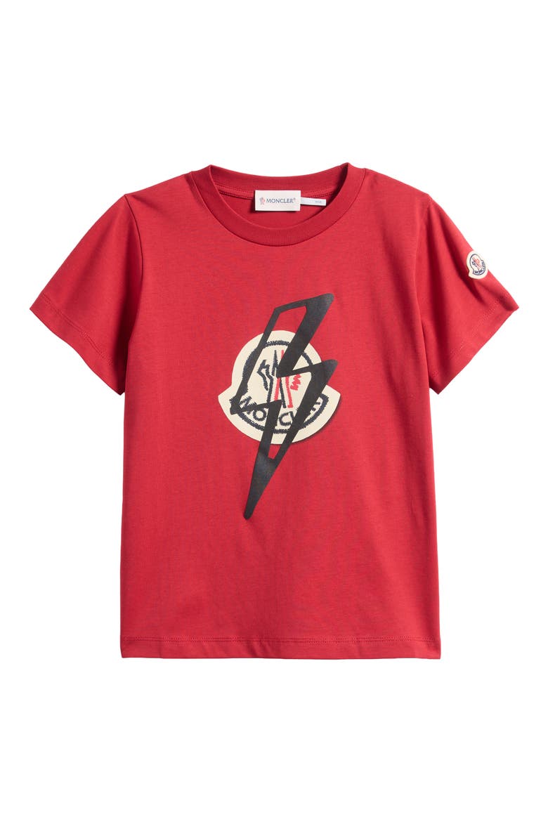 Kids' Graphic T-Shirt, Main, color, RED
