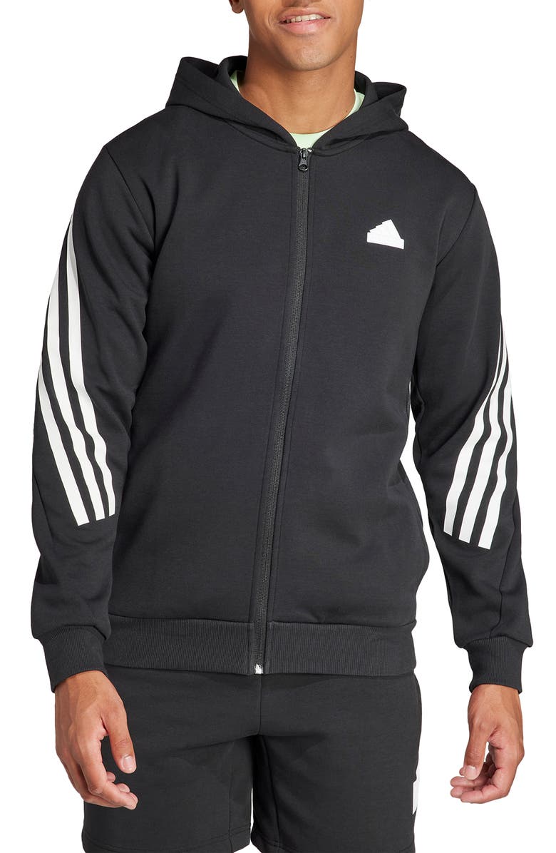 adidas Future Icons 3-Stripes Zip Hoodie, Main, color,