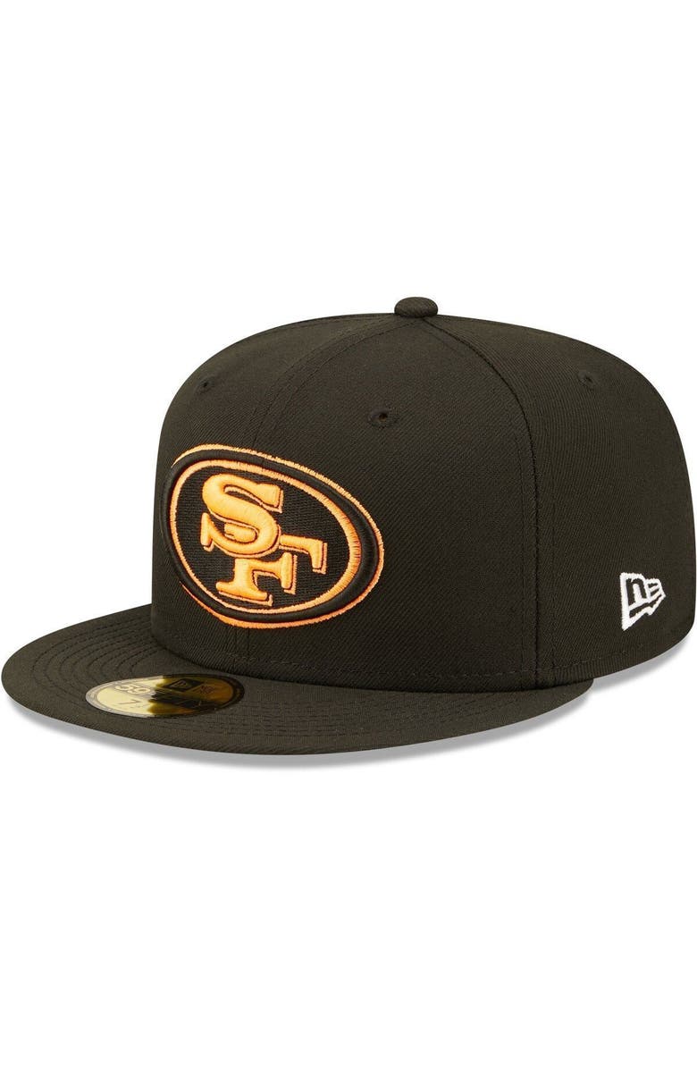 New Era Men's New Era  Black San Francisco 49ers Super Bowl XXIV Summer Pop 59FIFTY Fitted Hat, Alternate, color, 