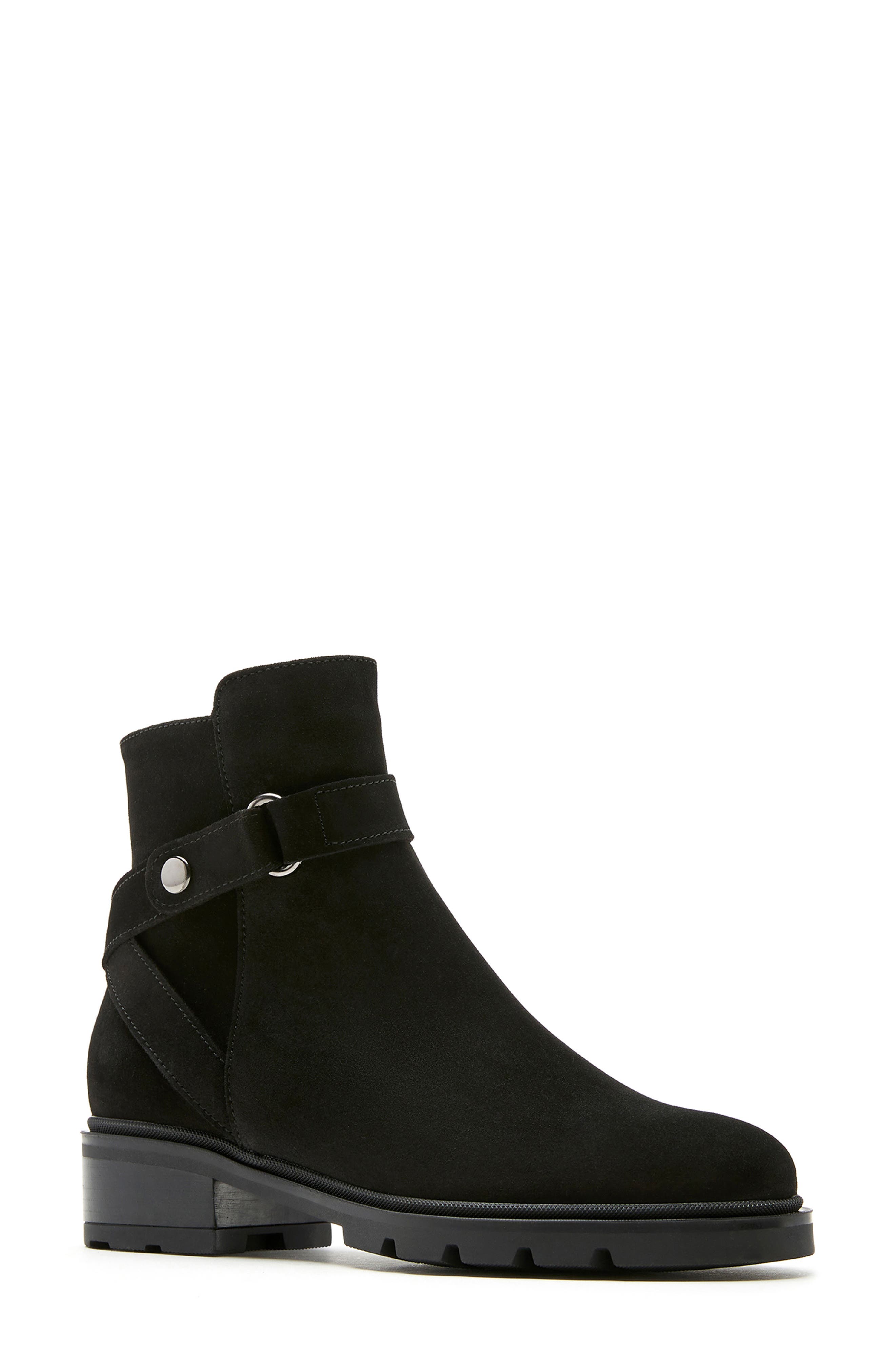 La Canadienne Steven City Dry<sup>™</sup> Waterproof Bootie, Main, color, Black Suede