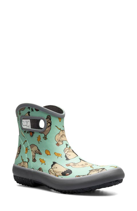 Patch Waterproof Rain Boot