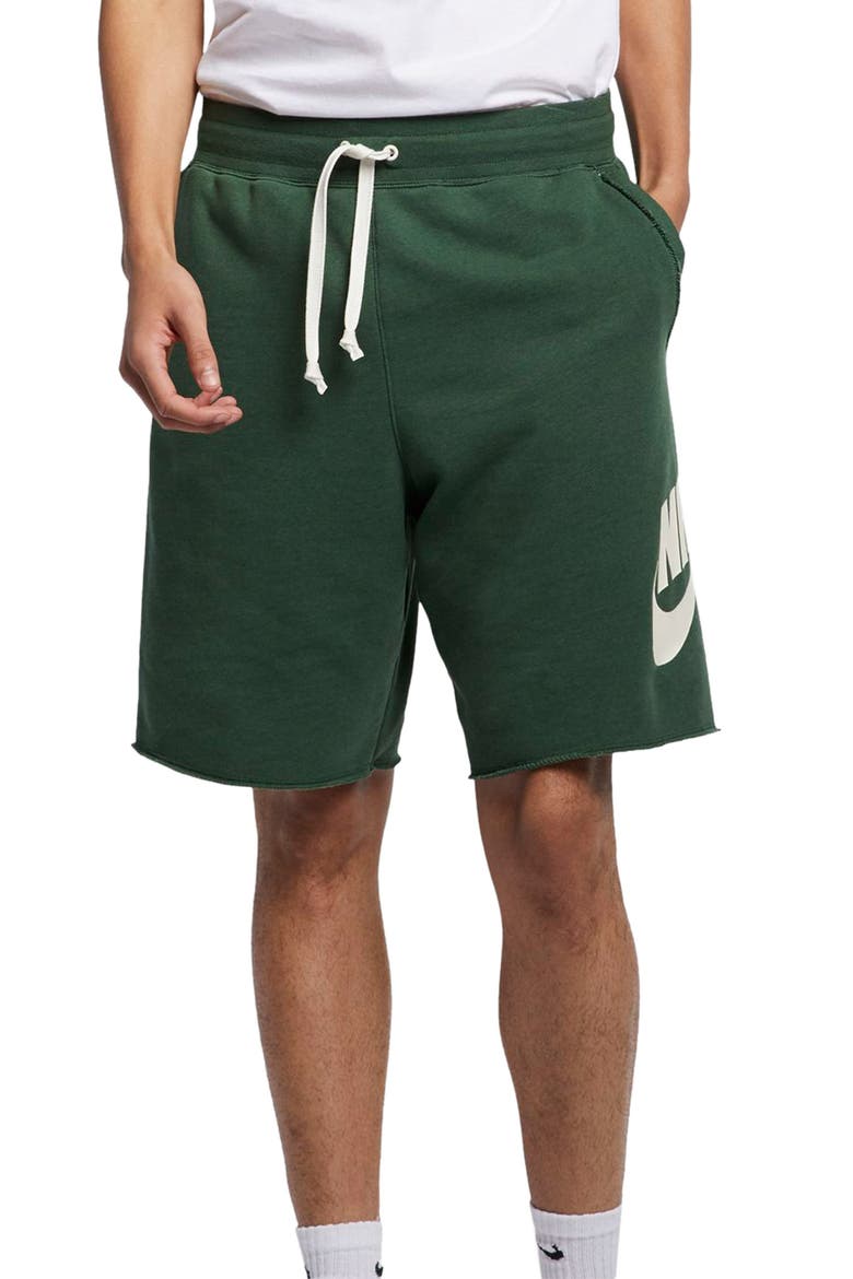 Sportswear Alumni Shorts, Main, color, FIR/ FIR/ SAIL/ SAIL