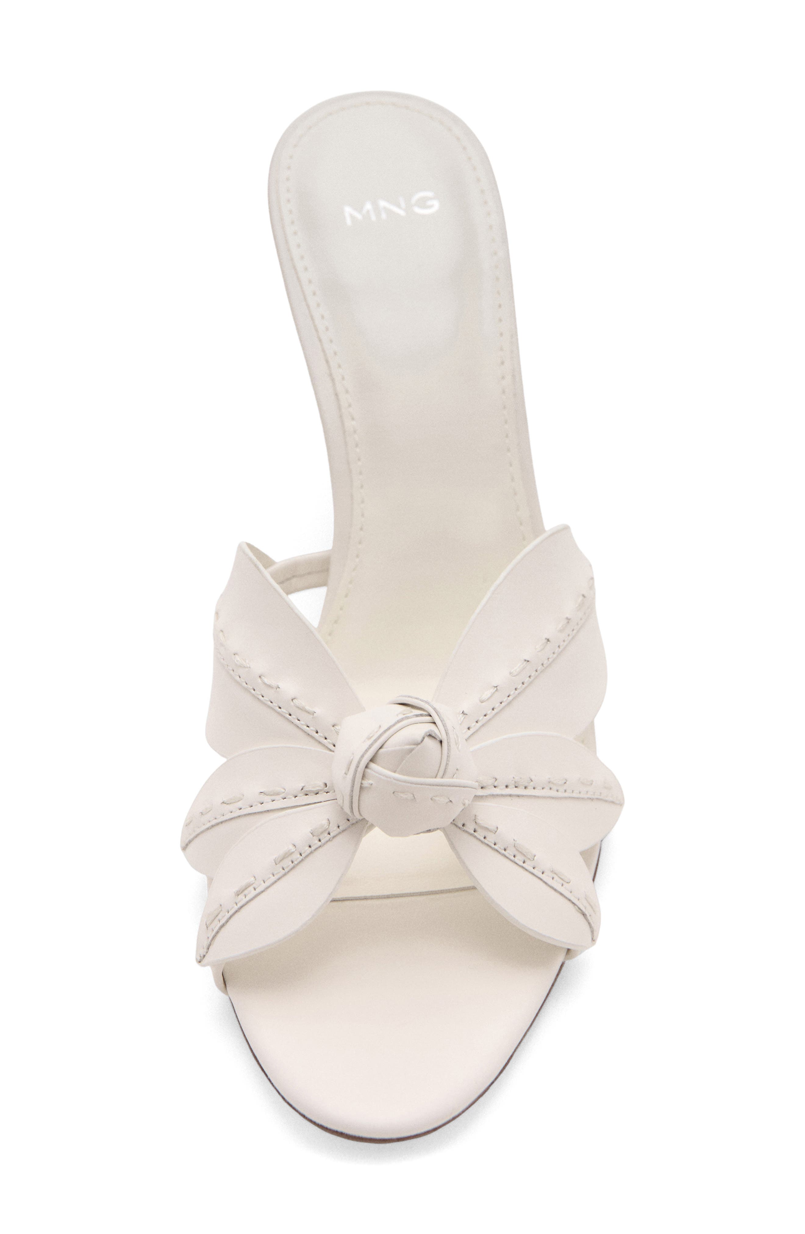 MANGO Floral Slide Sandal, Alternate, color, 