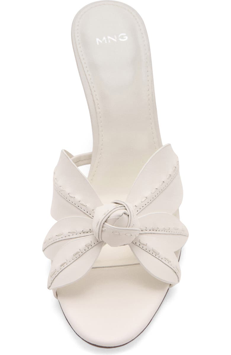 MANGO Floral Slide Sandal, Alternate, color,