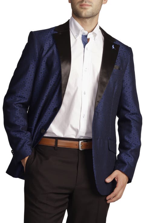 Geo Jacquard Dinner Jacket