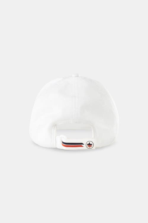Malibu Ski Club Snow Monogram Cap In White