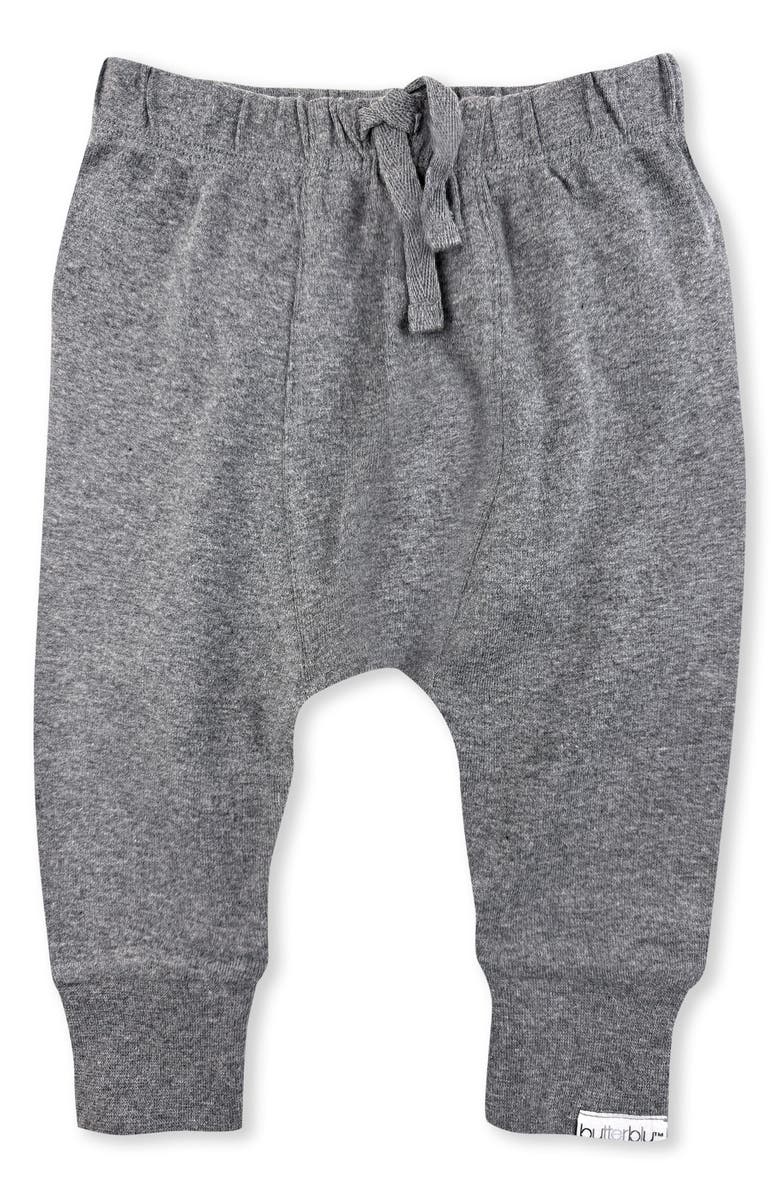 BUTTERBLU Jordan Assorted 4-Pack Organic Cotton Joggers, Alternate, color, Stone