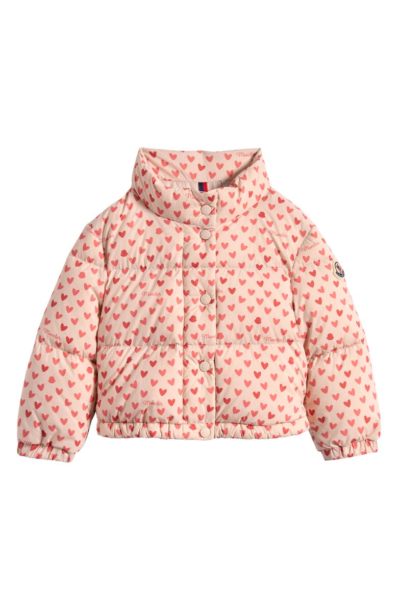 Moncler Kids' Bashira Down Puffer Jacket, Main, color, Pink