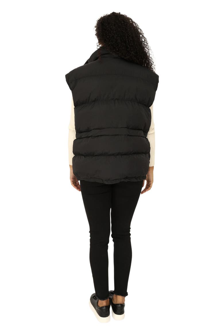 Landslide Zip Off Puffer Vest, Alternate, color, Black