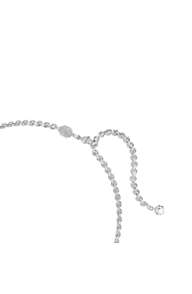 Swarovski Una Angelic Crystal Choker Necklace, Alternate, color, White/ Silver