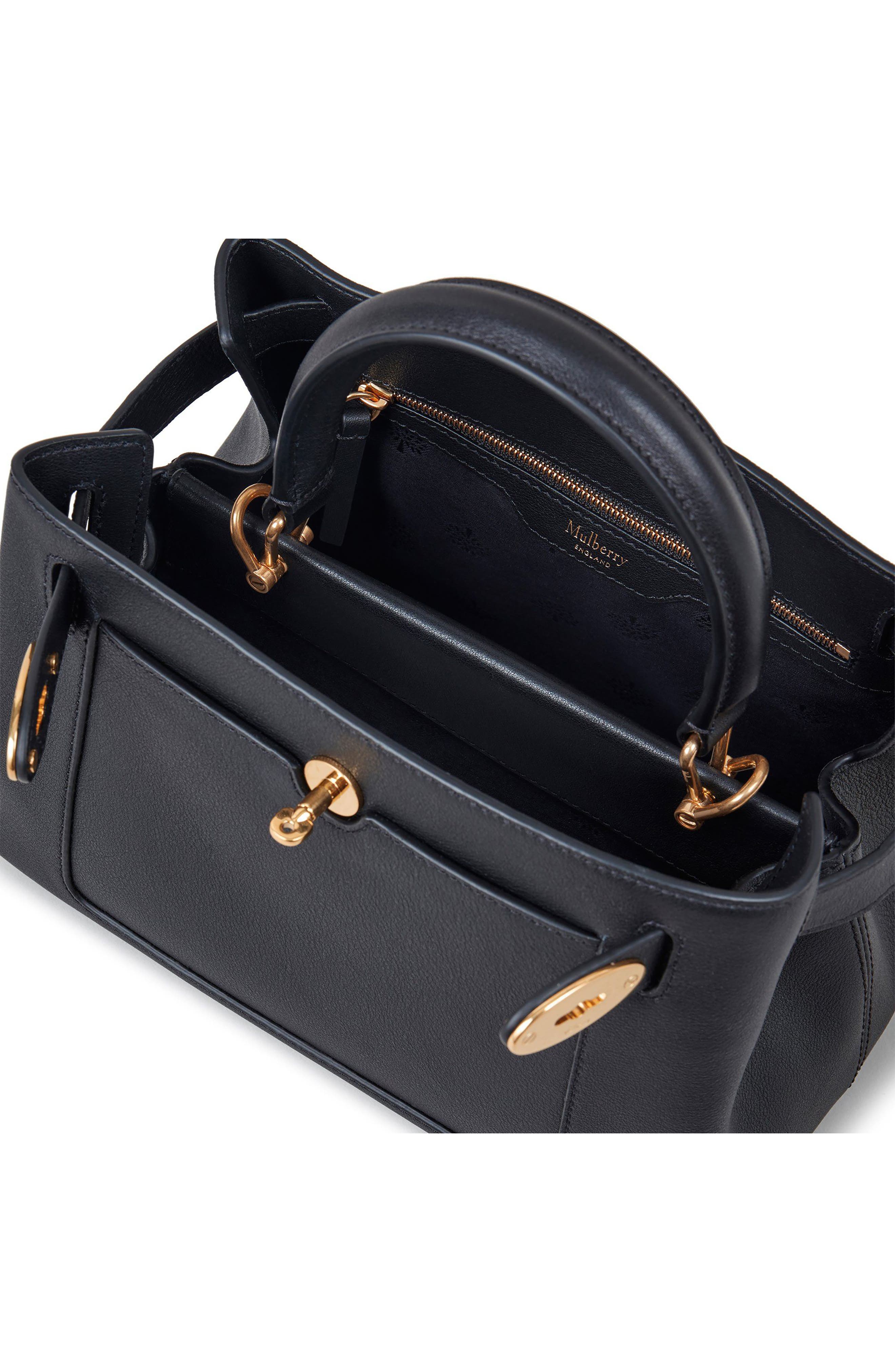 Mulberry Small Islington Silky Calfskin Satchel, Alternate, color, 