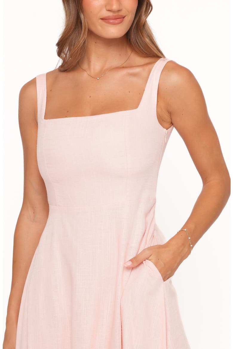 Jenner Eyelet Sleeveless Maxi Dress, Alternate, color, PETAL PINK