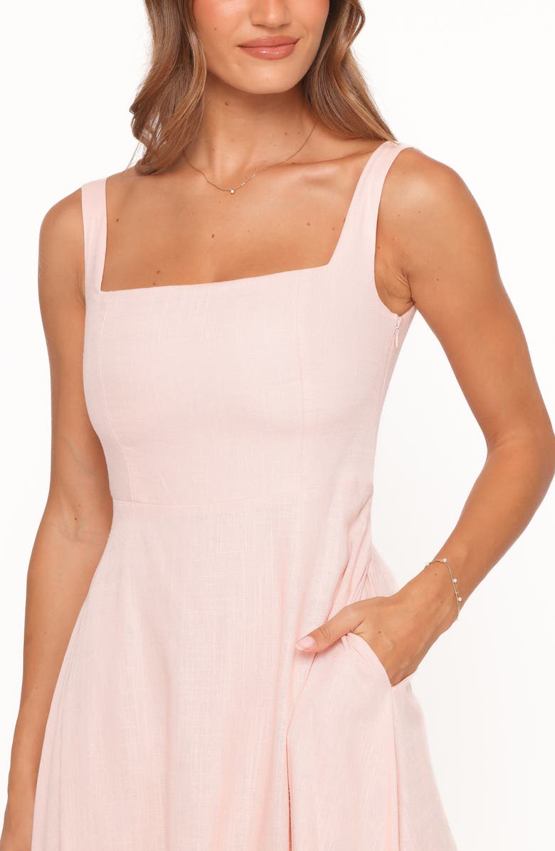Petal & Pup Jenner Eyelet Sleeveless Maxi Dress, Alternate, color, Petal Pink