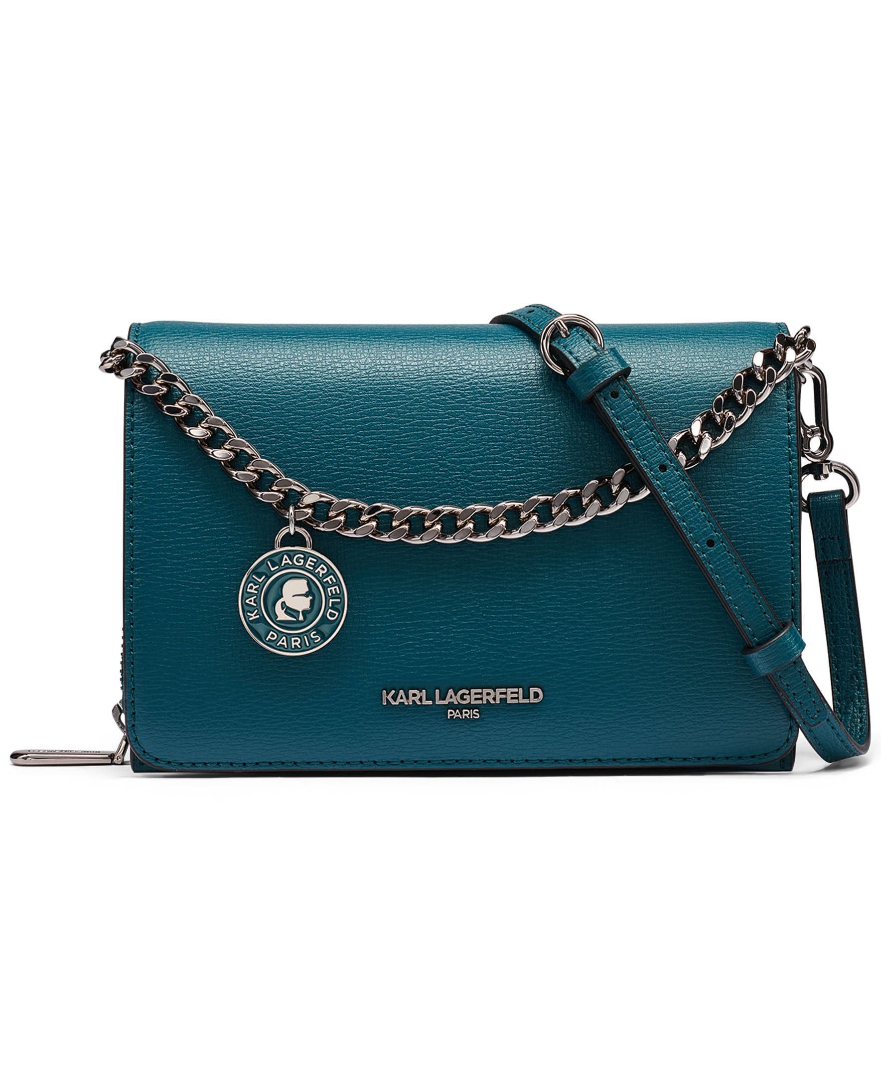 Lourdes Crossbody Bag, Main, color, Glass Teal