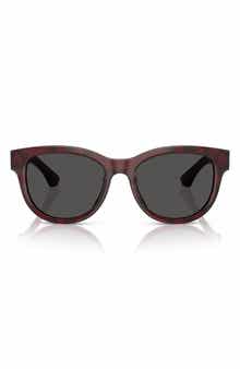 Burberry 54mm Round Sunglasses