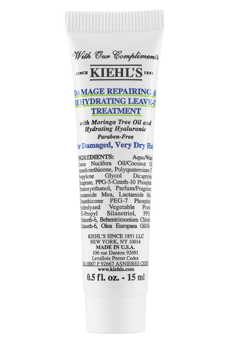 Damage Repairing & Rehydrating Leave-In Hair Treatment, Alternate, color, NO COLOR