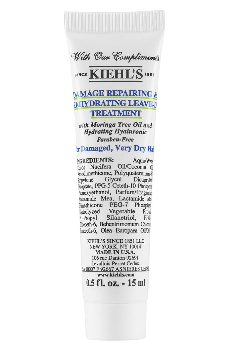 Kiehl's Since 1851 Damage Repairing & Rehydrating Leave-In Hair Treatment, Alternate, color,