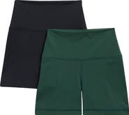 YOGALICIOUS Assorted 2-Pack Everyday Second Skin Shorts
