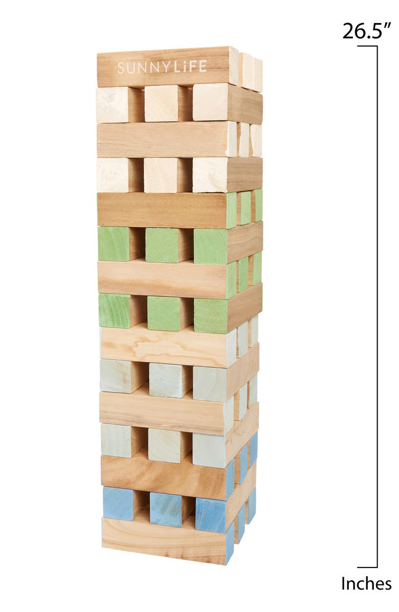 Sunnylife Mega Jumbling Tower, Alternate, color, 