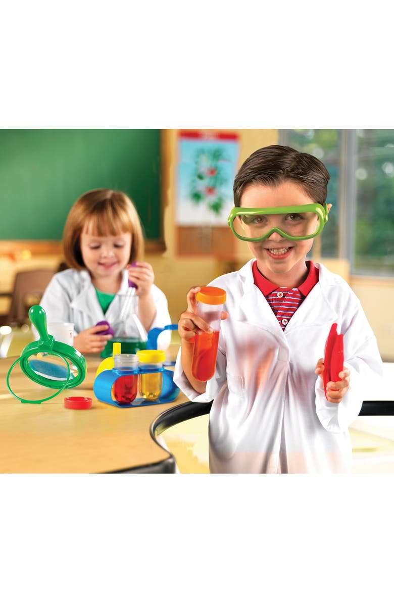 Kaplan Early Learning Company Play Science Starter Kit with Activity Cards for Young Children, Alternate, color, Multicolor