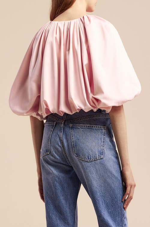 REBECCA TAYLOR REBECCA TAYLOR SATEEN BUBBLE TOP