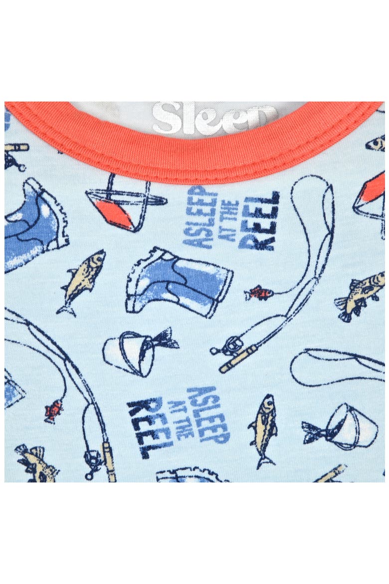 Kids' Assorted 2-Pack Print Fitted Two-Piece Pajamas, Alternate, color, BLUE