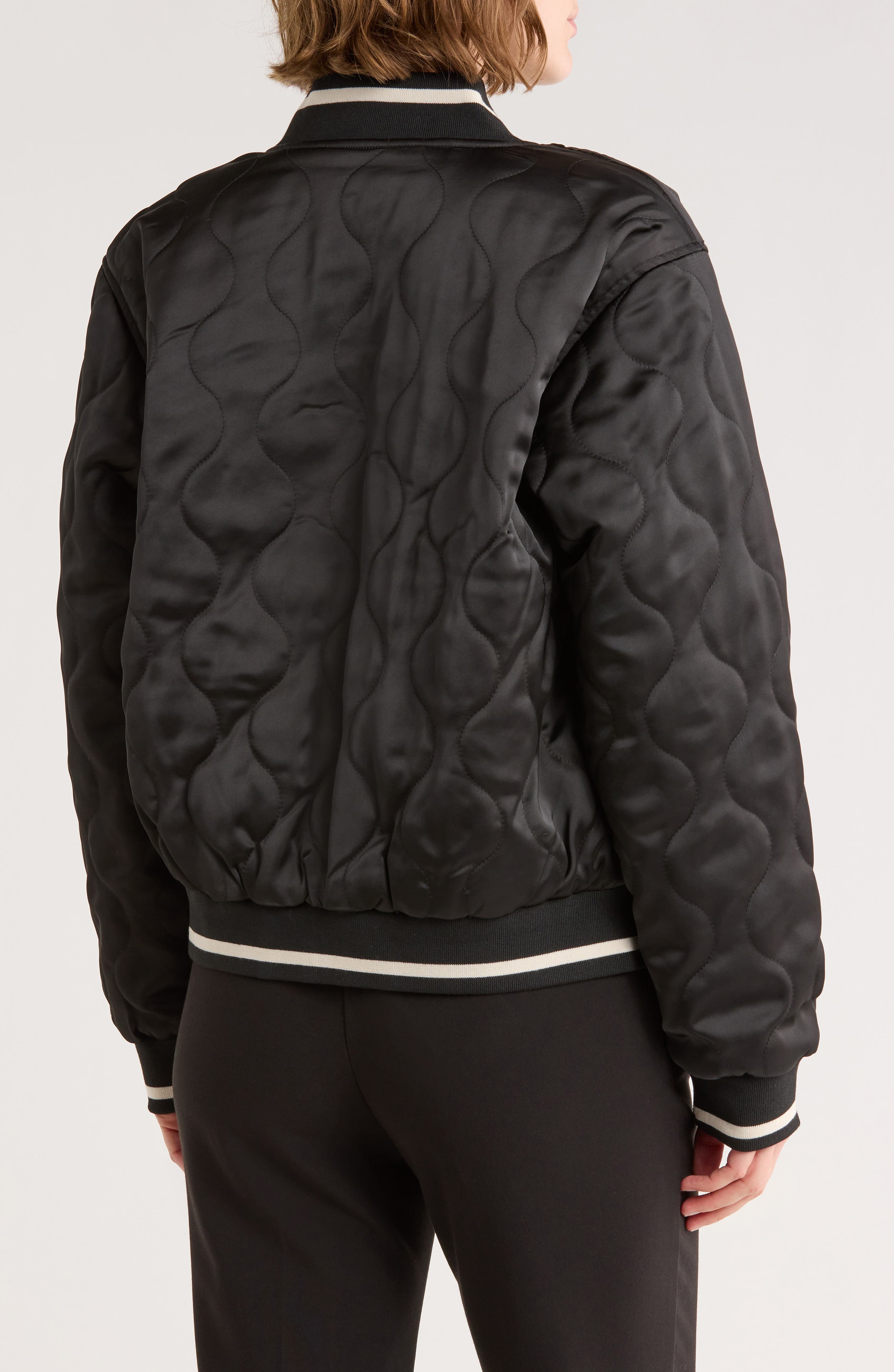 Je T Aime Onion Quilted Bomber Jacket - image 2