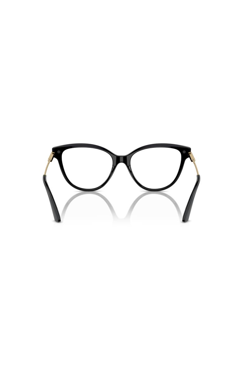 Jimmy Choo 52mm Cat Eye optical glasses, Alternate, color, Black