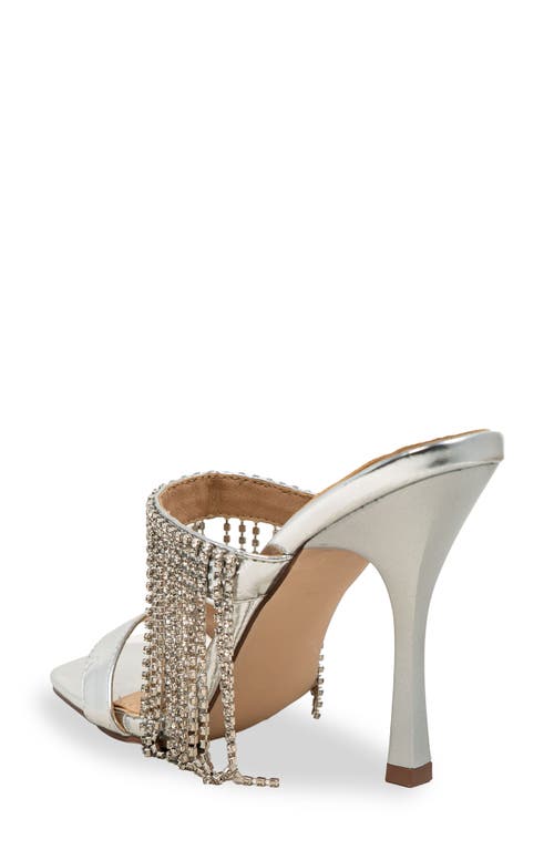 Chase & Chloe Chase And Chloe Divine Rhinestone Embellished Sandal