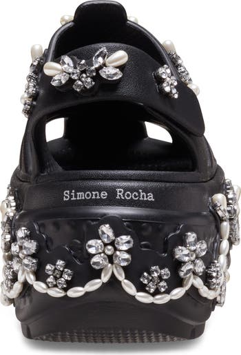 CROCS x Simone Rocha Stomp Platform Fisherman Sandal (Women