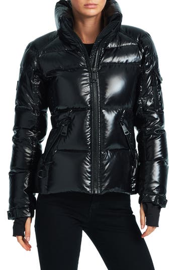 Sam Freestyle Water Repellent Down Puffer Jacket In Jet