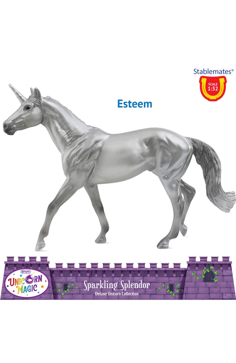 Breyer Horses Stablemates Series Sparkling Spendor Deluxe Unicorn Set, Alternate, color, Multicolored