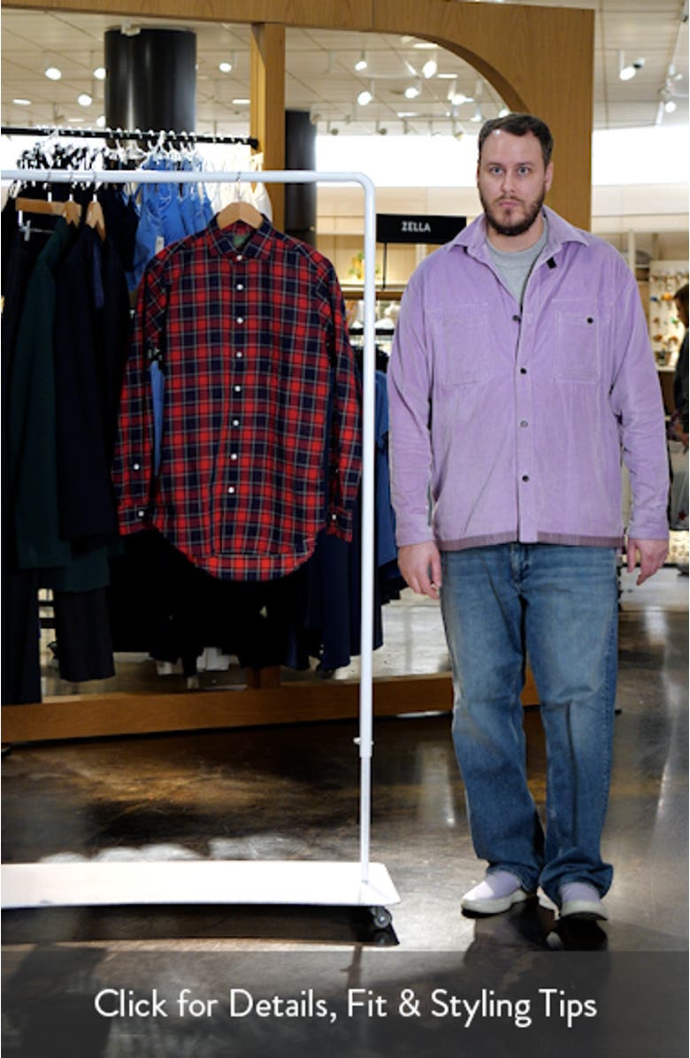 Plaid Button-Up Shirt, sales video thumbnail