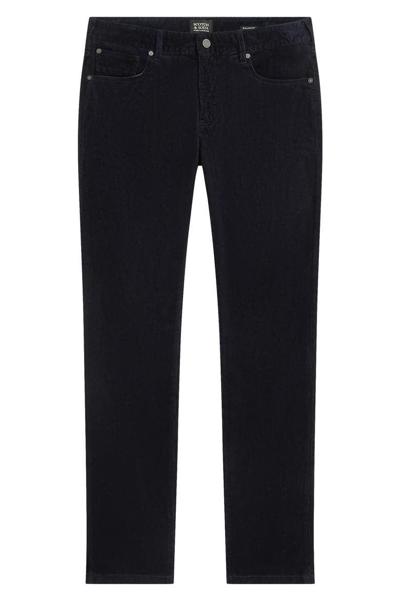 Ralston Stretch Cotton Corduroy Pants, Alternate, color, SKY CAPTAIN