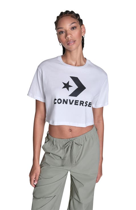 Star Chevron Cropped T-Shirt