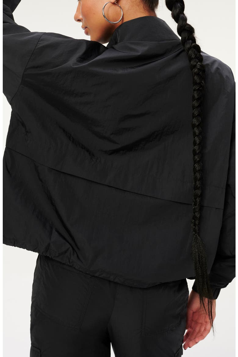 Essential Nylon Anorak, Alternate, color, BLACK001