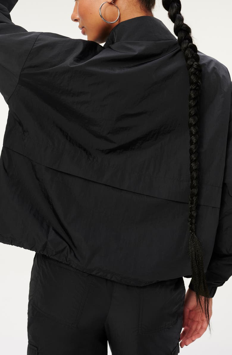 Good American Essential Nylon Anorak, Alternate, color, 