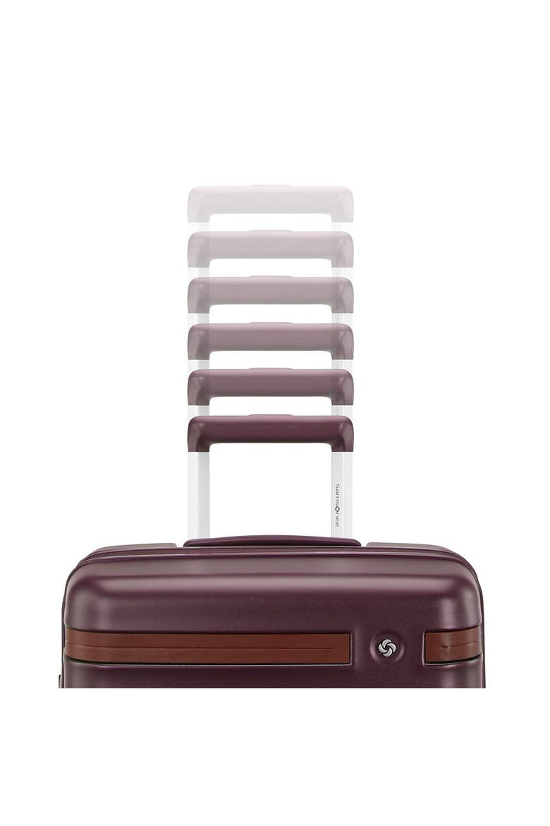 Virtuosa Hardside Expandable 21" Carry On Spinner Luggage, Alternate, color, Merlot